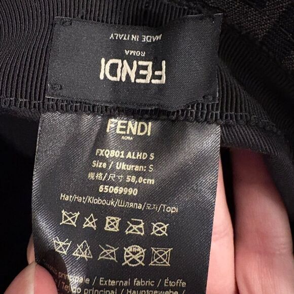 Fendi FF jacquard fabric bucket hat unisex main image 8